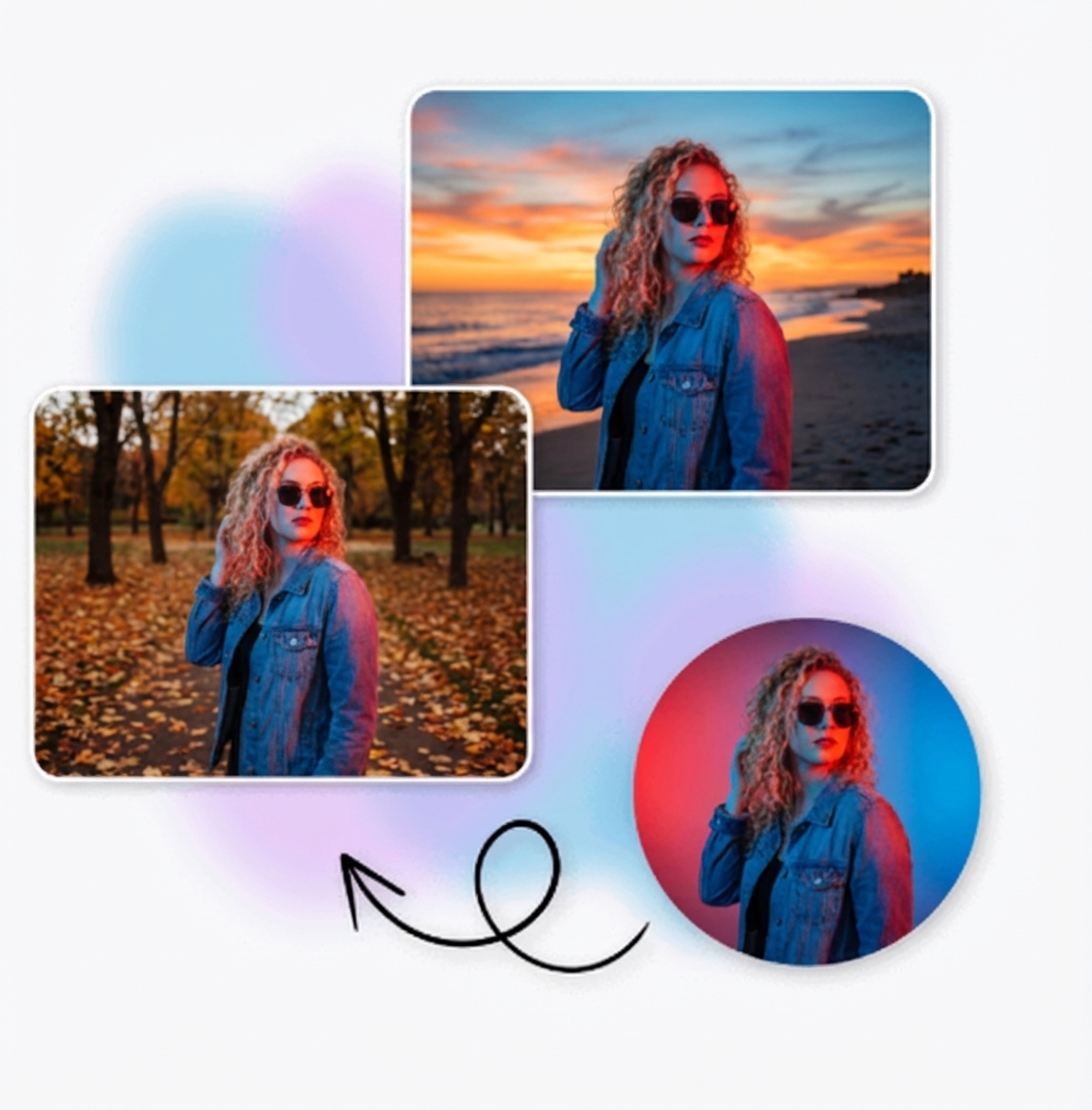 Dashboard showing scalable AI background generation performance