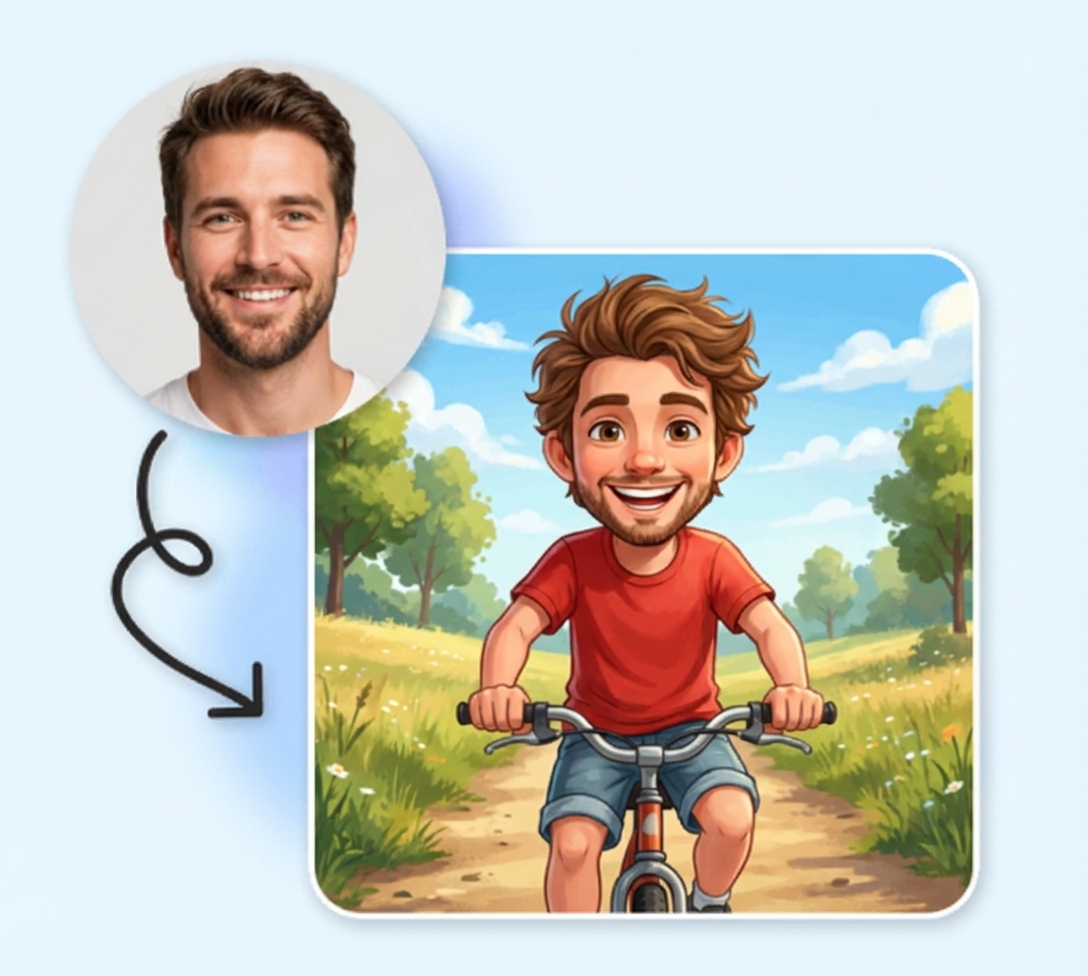 Online Caricature Generation for Endless Creative Styles