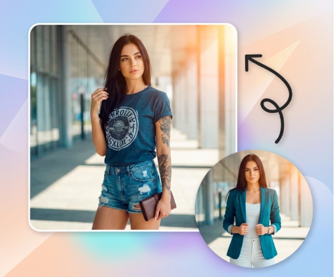 Gallery of high-quality AI-generated outfit variations