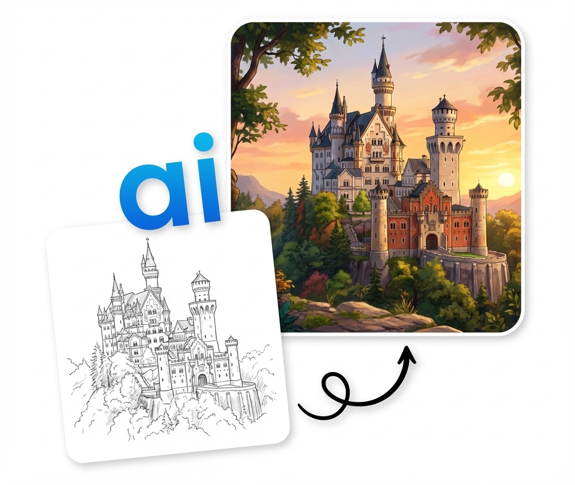 AI Sketch to Image API