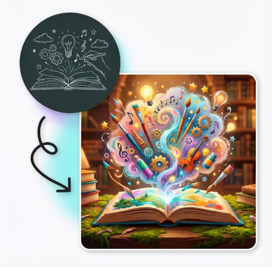 User experimenting with sketch to image conversions using free credits